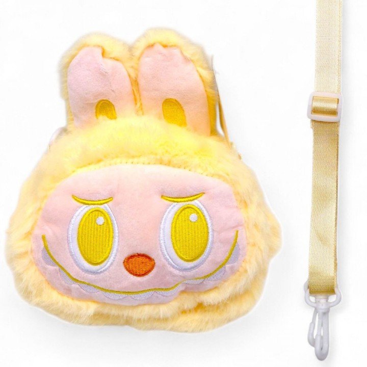 Мяка іграшка-сумочка "LABUBU/ЛАБУБУ" (КОРИЧНЕВИЙ)