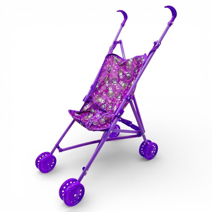 Візок для ляльок АНІМЕ ПЕРСОНАЖІ SANRIO (ФІОЛЕТОВИЙ)