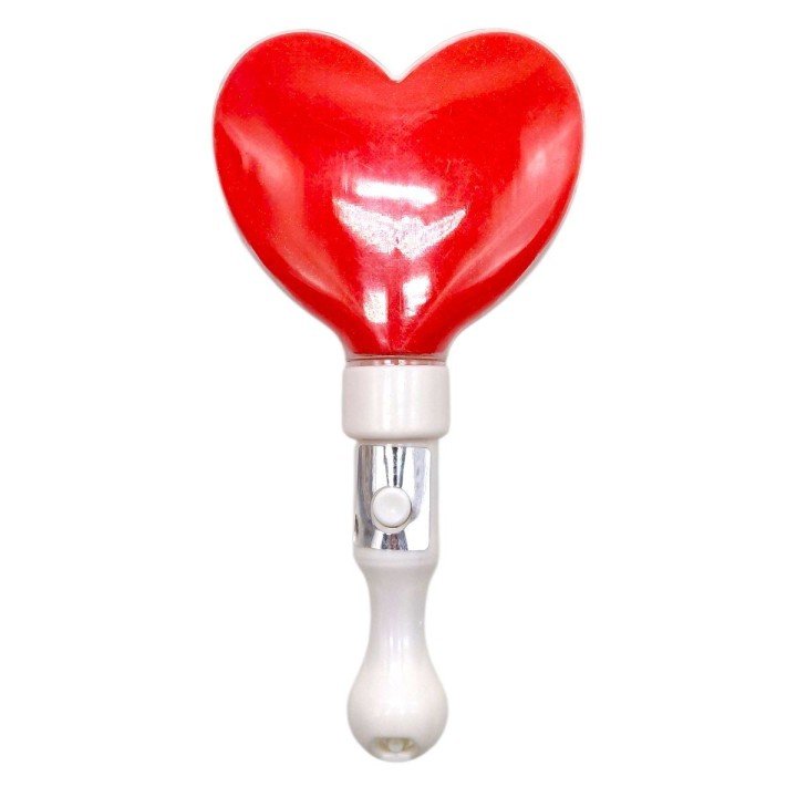 Іграшка зі світлом "СЕРЦЕ" 21 СМ (ЧЕРВОНА)