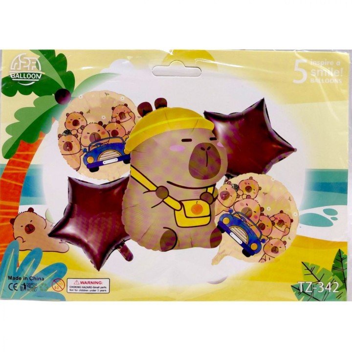 Набір повітряних куль, 5 шт, для створення фотозони