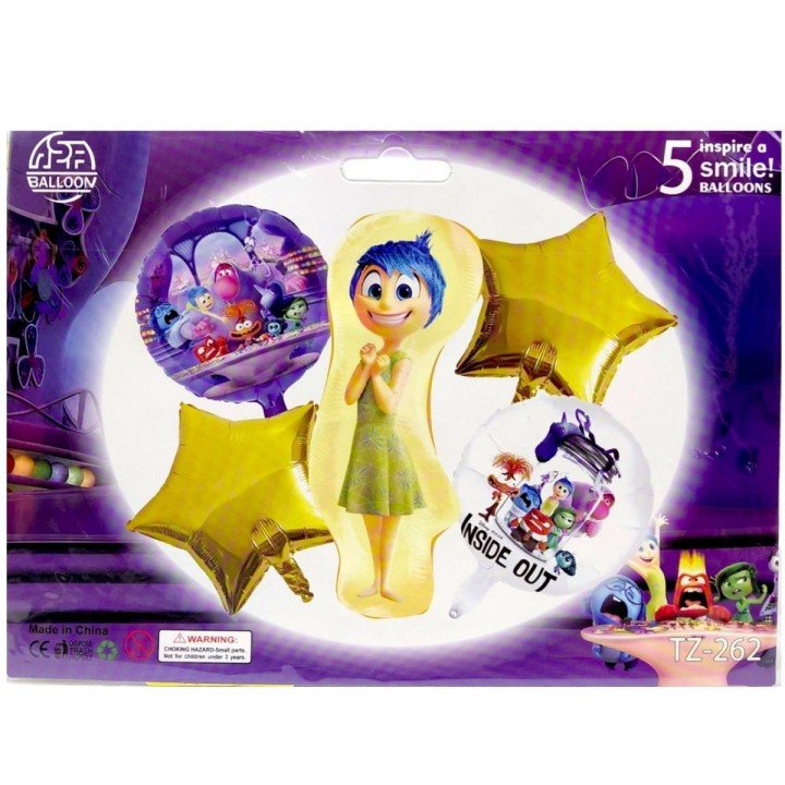 Набір повітряних куль, 5 шт, для створення фотозони