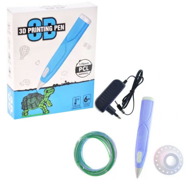 Набір "3D-ручка" в коробці (БЛАКИТНА)