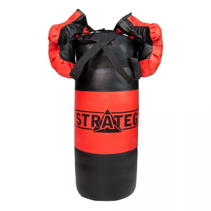 Боксерський набір, червоно-чорний великий (55х21 см)