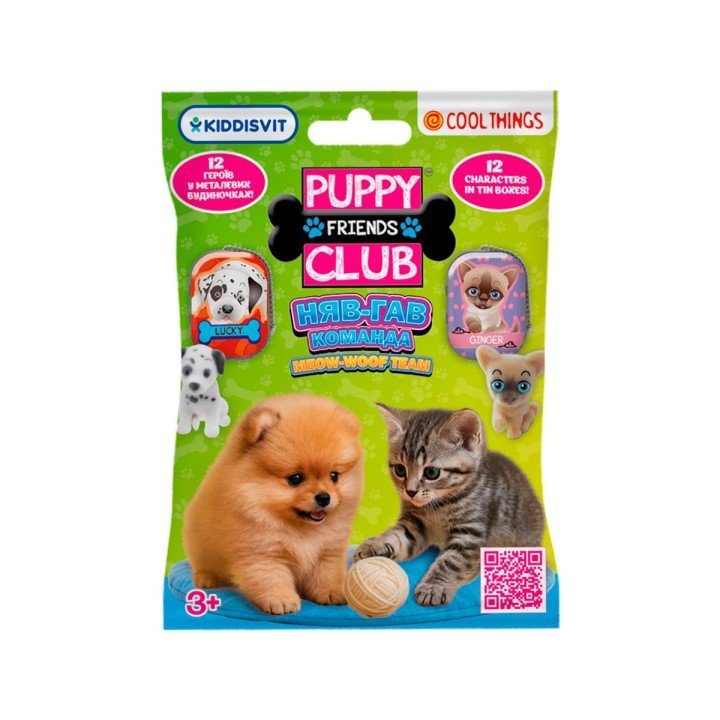 Фігурка-сюрприз COOL THINGS серії "Puppy Club" - НЯВ-ГАВ КОМАНДА (мікс)
