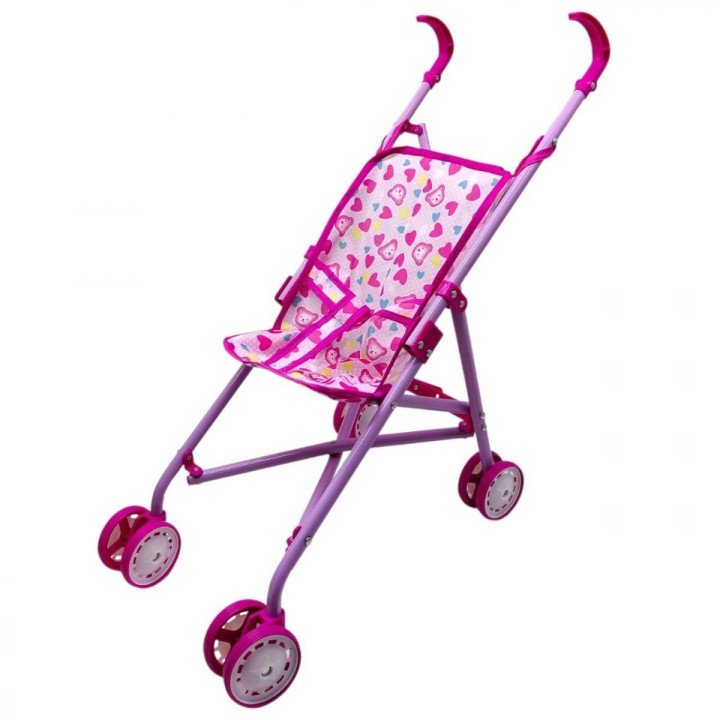 Коляска-тростина "Ведмедики" (РОЖЕВА)