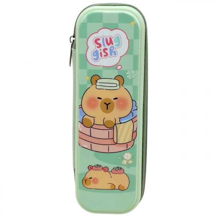 Пенал з утримувачем Капібара уп.PVC (ЗЕЛЕНИЙ)