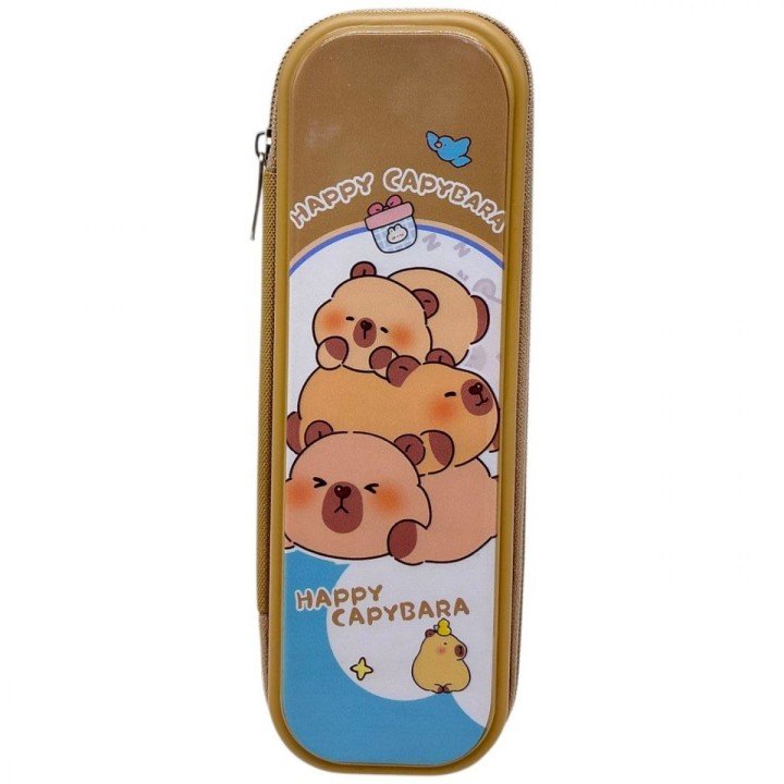 Пенал з утримувачем Капібара уп.PVC (КОРИЧНЕВИЙ)