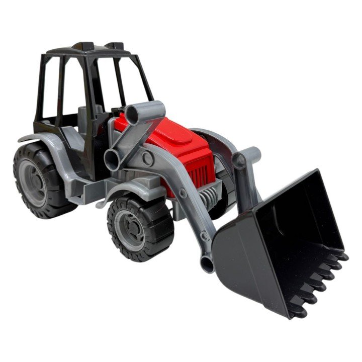 Трактор  Мастер з ковшем, Tigres (ЧЕРВОНИЙ)