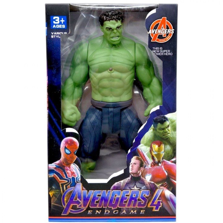 Герой MARVEL 26 см, підсвічування, в коробцІ (ХАЛК)
