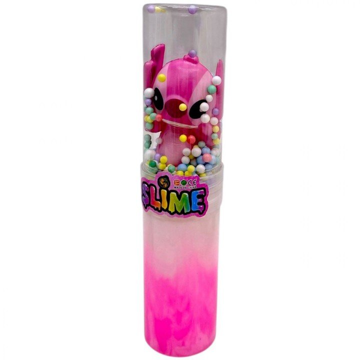 Слайм з фігуркою STITCH 22 см (РОЖЕВИЙ)