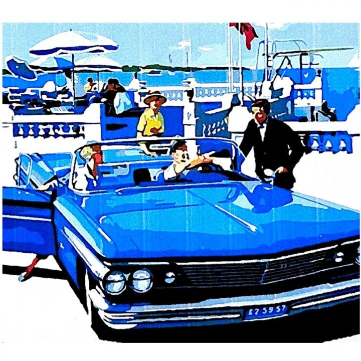 Картина по номерах "Курортний вояж" 40*50 см