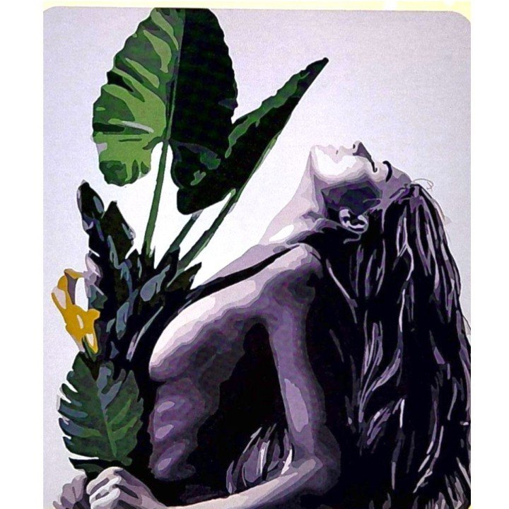 Картина по номерах "Єднання з природою" 40*50 см