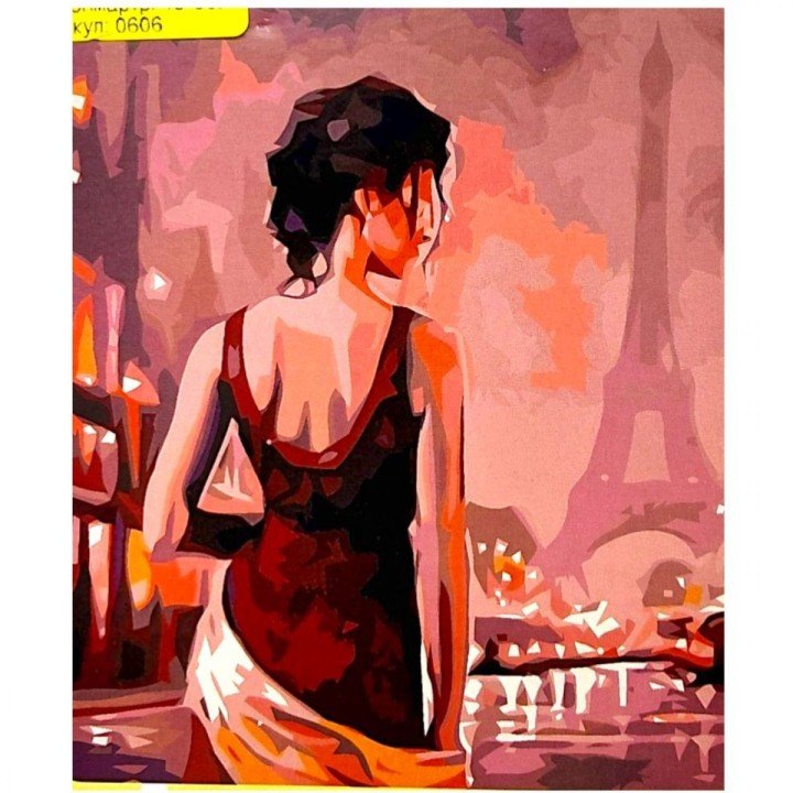 Картина по номерах "На Монмартрi" 40*50 см