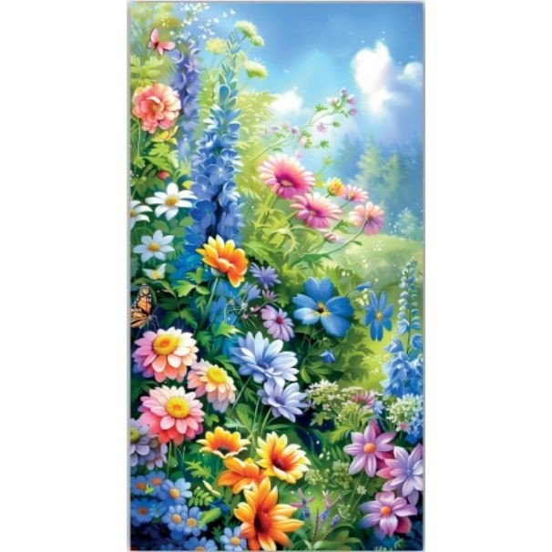 Конверт вітальний (для грошей) 16.5х9х0,5 см