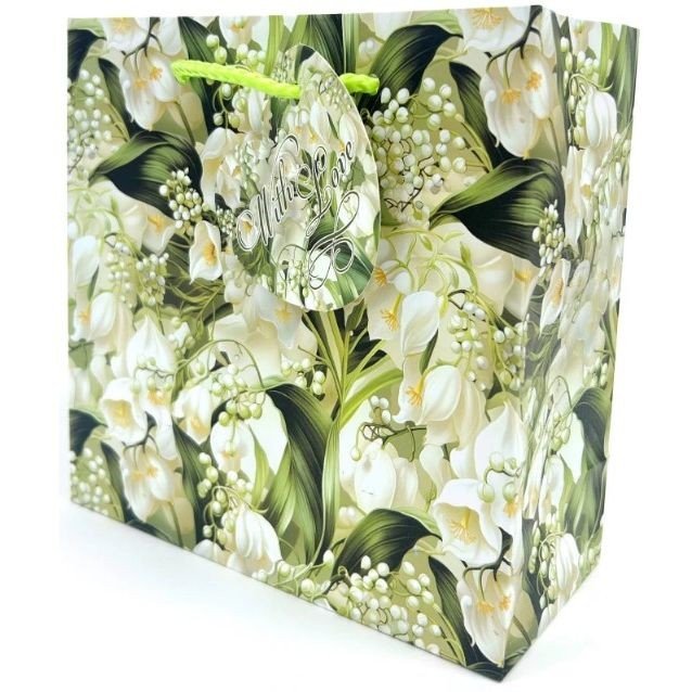 Пакет паперовий (5 шт в пакуванні) 16х16х7 см