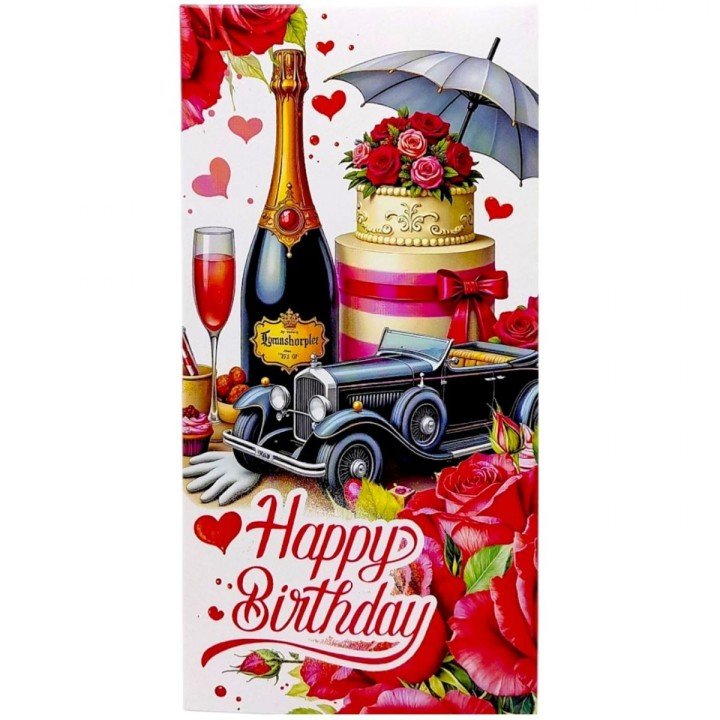 Конверт вітальний (для грошей) набір 10 шт