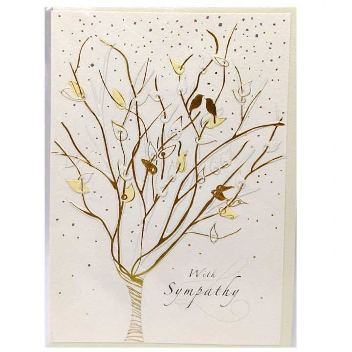 Листівка 167х118 мм "With Sympathy" набір 10 шт