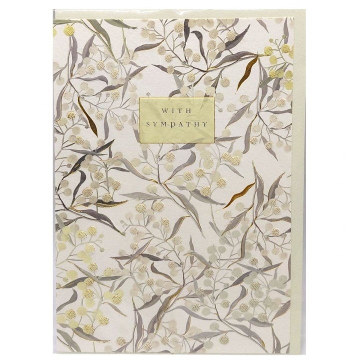Листівка 167х118 мм "With Sympathy" набір 10 шт