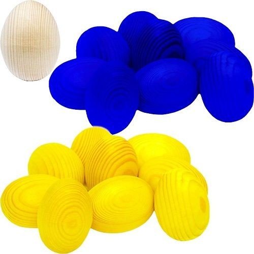 Забарвлення заготівля з дерева"Яйце"