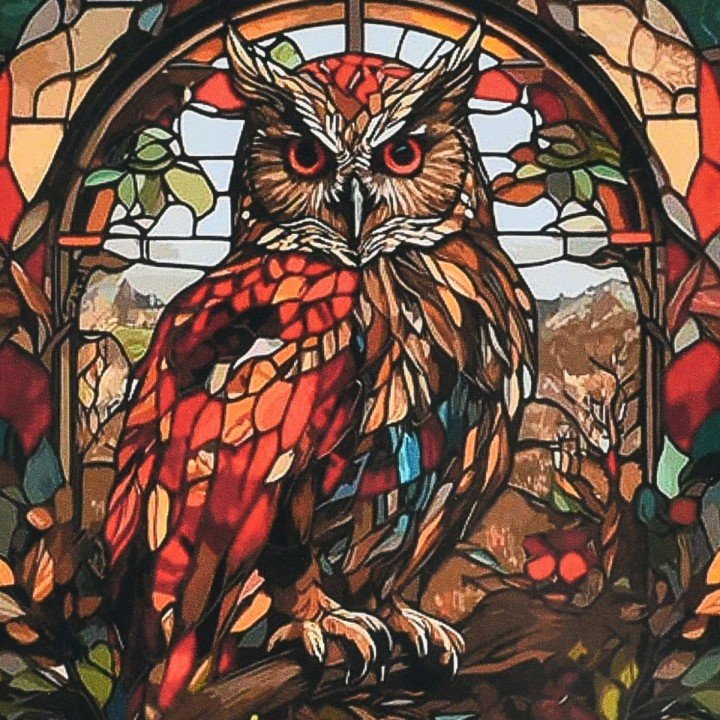 Алмазна мозаїка "Погляд мудрості" 30х30 см