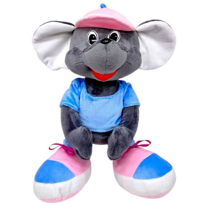 Мʼяка іграшка Мишенятко Паша (БЛАКИТНИЙ)