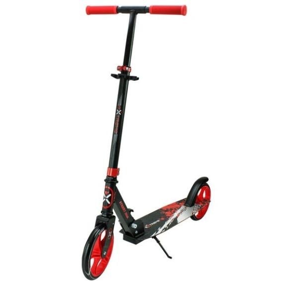 Самокат міський 2-х колісний алюміній, колеса 200 мм (ЧЕРВОНИЙ)
