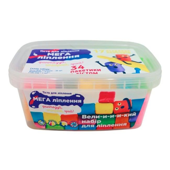 Набір для дитячого ліплення "Мега ліплення"