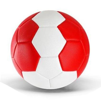 М'яч футбольний №5, PVC (ЧЕРВОНИЙ)
