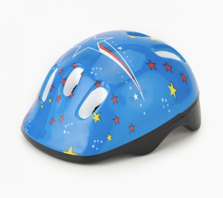 Набiр захисту, в пакеті, розмір шолома – 24.5*20 см (синій вид 3)