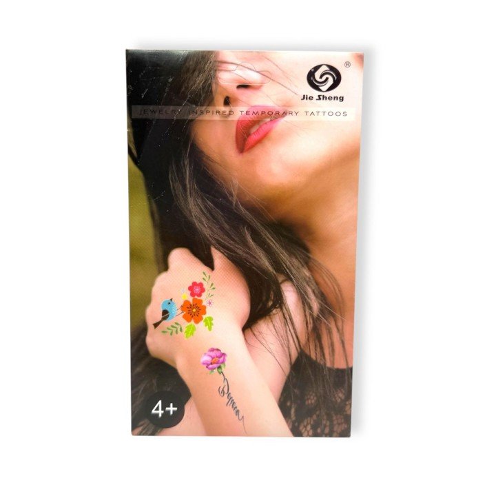 Набір тату тимчасових 4 листа