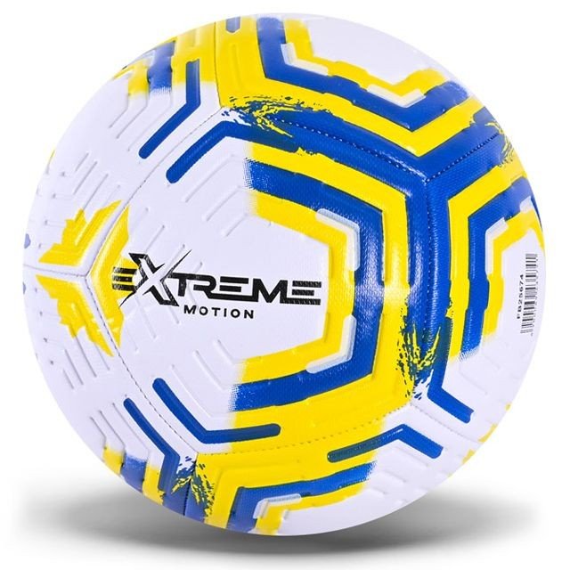 МʼЯЧ ФУТБОЛЬНИЙ №5, PU 400 ГР, БІЛО-ЖОВТИЙ