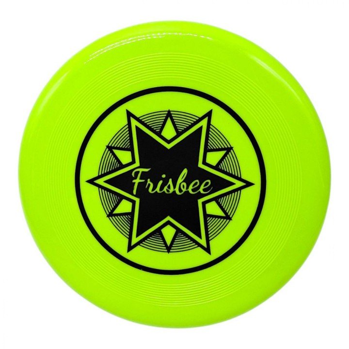 Тарілка літаюча Фризбі 20 см (САЛАТОВИЙ)