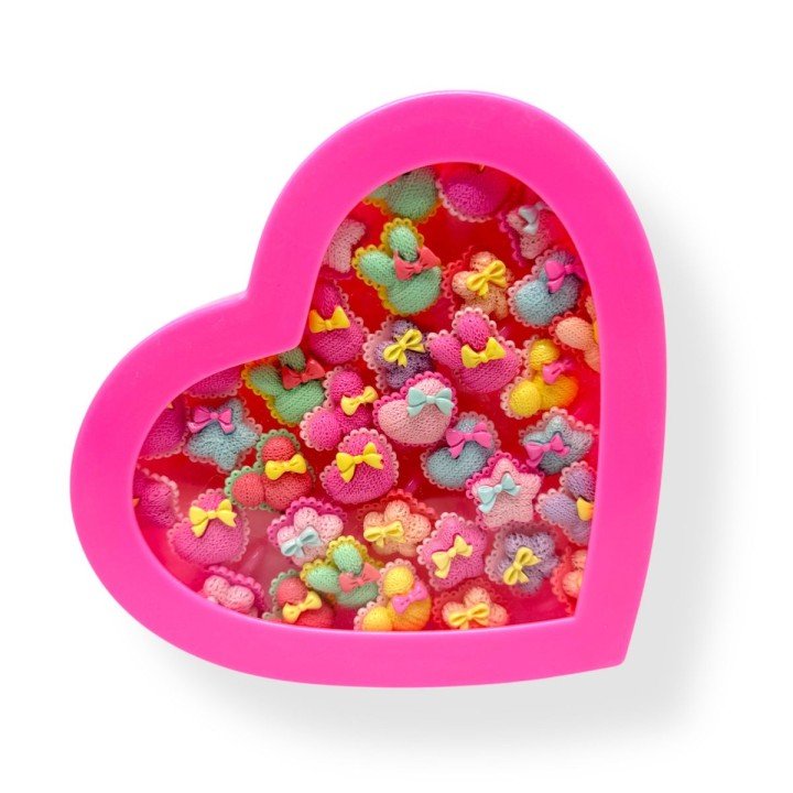 Дитячі колечка (рожеві, набір)