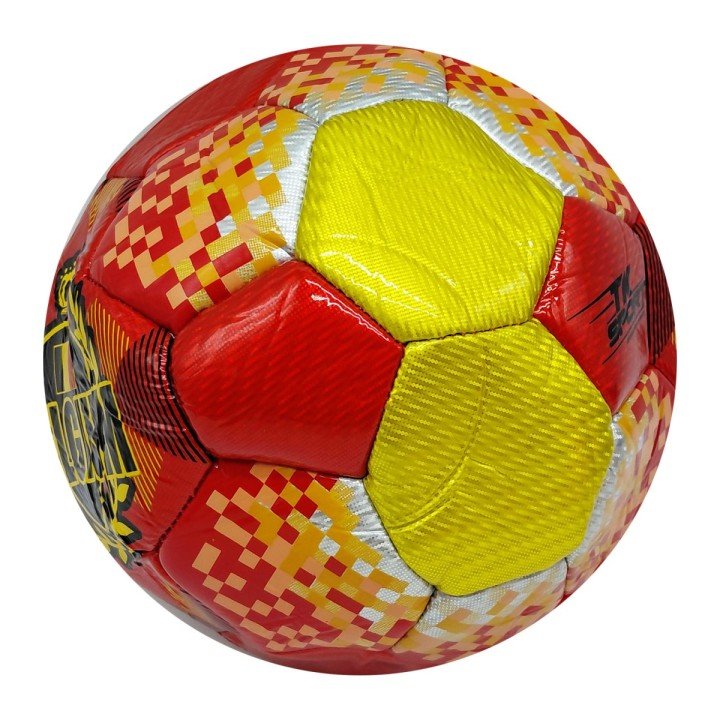 МʼЯЧ ФУТБОЛЬНИЙ №5, PVC, ВАГА 330-350 ГРАМІВ, ЧЕРВОНИЙ