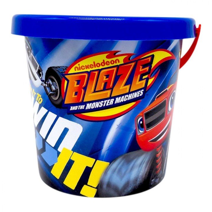 Ведро пластиковое "Вспыш" (1 л)  СИНІЙ