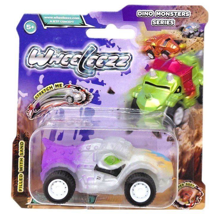 Машинка-тягнучка серії Horror, Wheeleezz (Горрор, Віліз) СІРИЙ