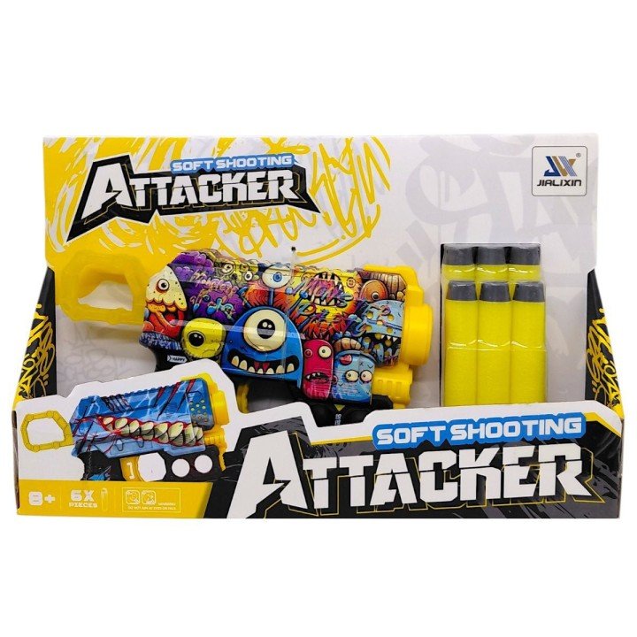 Іграшкова зброя "Бластер" СИНІЙ ВИД 1