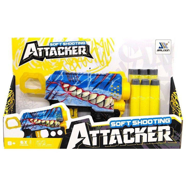 Іграшкова зброя "Бластер" СИНІЙ ВИД 2