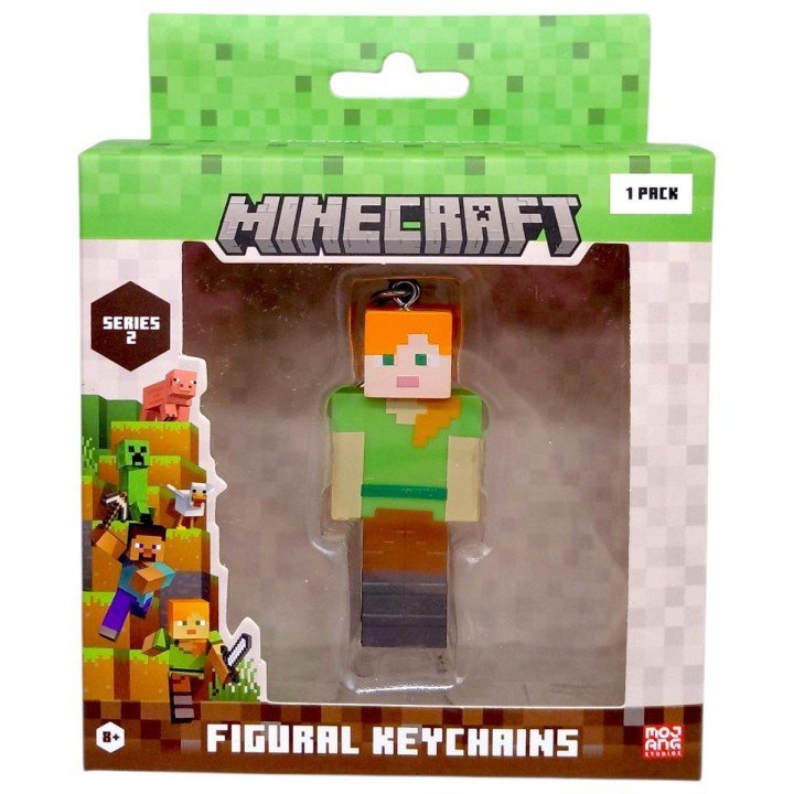 Фігурка-брелок "Майнкрафт/Minecraft" СЕРІЯ 2 ДІВЧИНКА