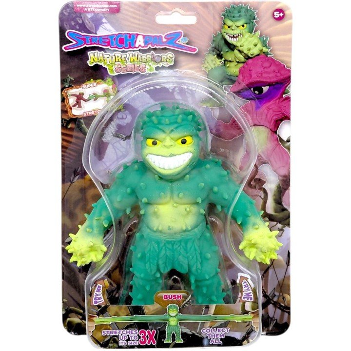 Іграшка-тягнучка Стрейчапалз 14см, серія Nature Warriors (Нейчер воріерс) BUSH