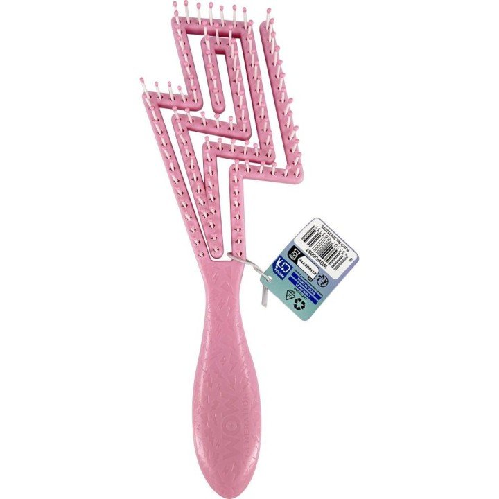 Гребінець для волосся "Блискавка" РОЖЕВИЙ