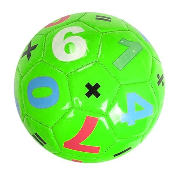 М'яч футбольний №2 "ЦИФРИ" (ЗЕЛЕНИЙ)