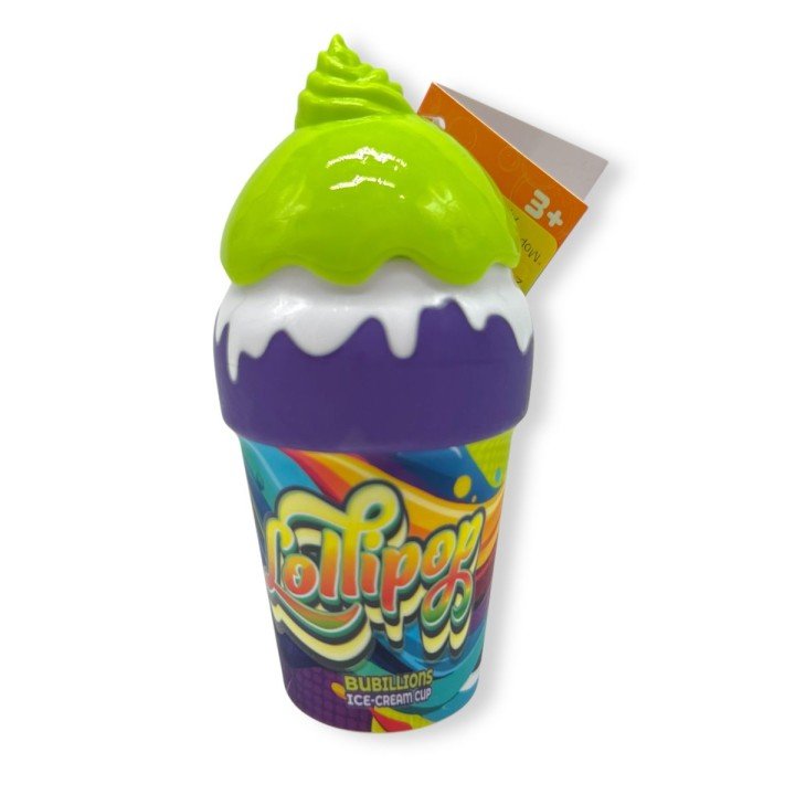 Мильні бульбашки "Морозиво" (САЛАТОВИЙ)