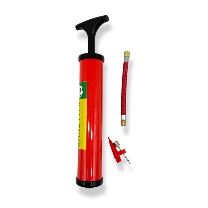 Насос для мячів 25 см у пакеті (ЧЕРВОНИЙ)