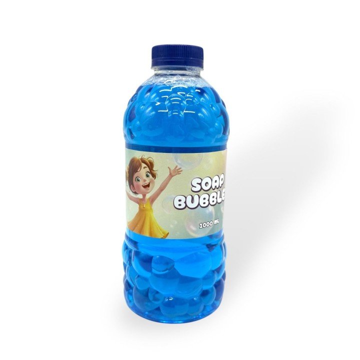 Бульбашки мильні «Щаслива дівчинка». Об’єм 1000 мл