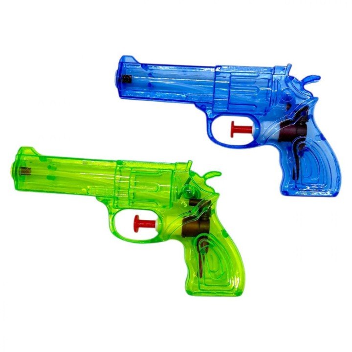 Водний пістолет (розмір: 14.5х3.5х9 см, об’єм резервуара: 68 мл, механічний принцип) МІКС Видів