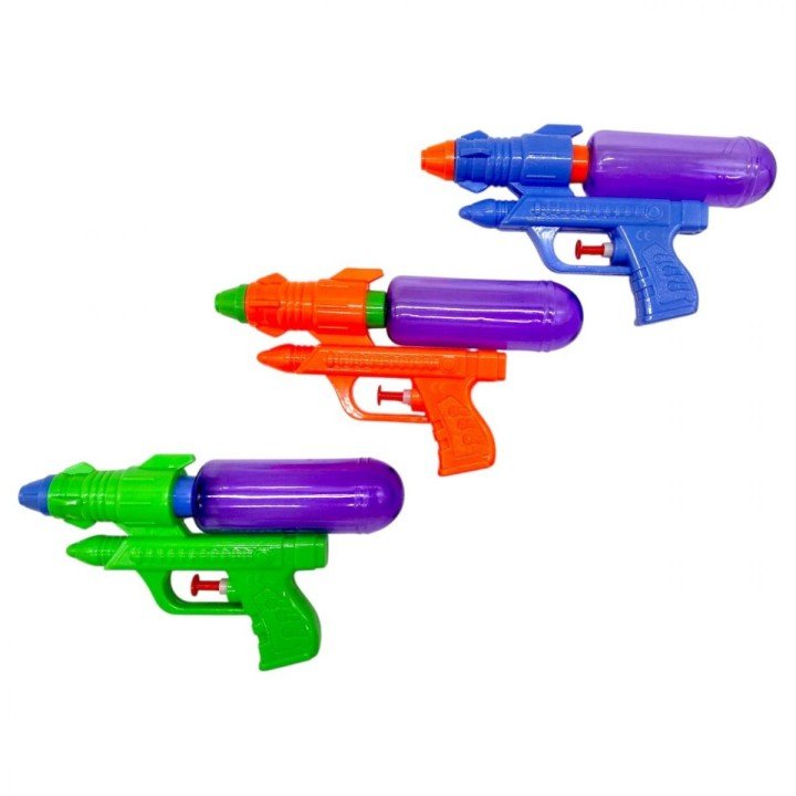 Водний пістолет (3 кольори, в пакеті) МІКС ВИДІВ