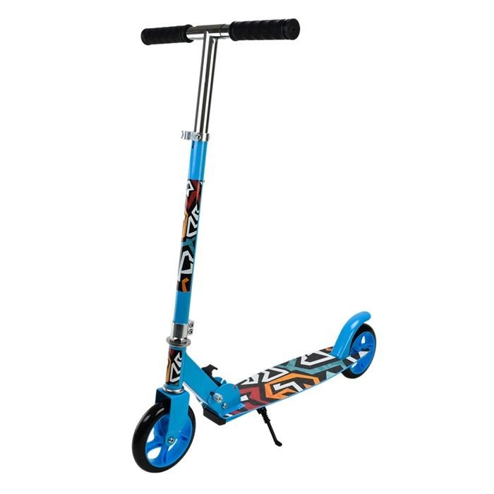 Самокат міський 2-х колісний сталевий, колеса 145 мм (СИНІЙ)