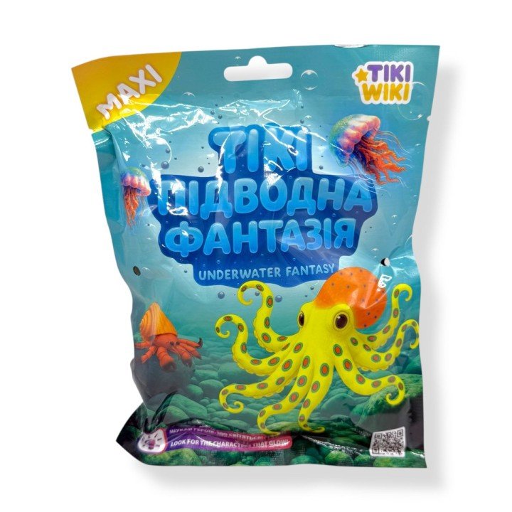 Стретч-іграшка у вигляді тварини TIKI WIKI серії "Maxi" – ТІКІ ПІДВОДНА ФАНТАЗІЯ (у диспл.)