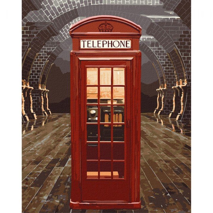 Картина за номерами "Harry Potter: Магічний вхід" 40х50см